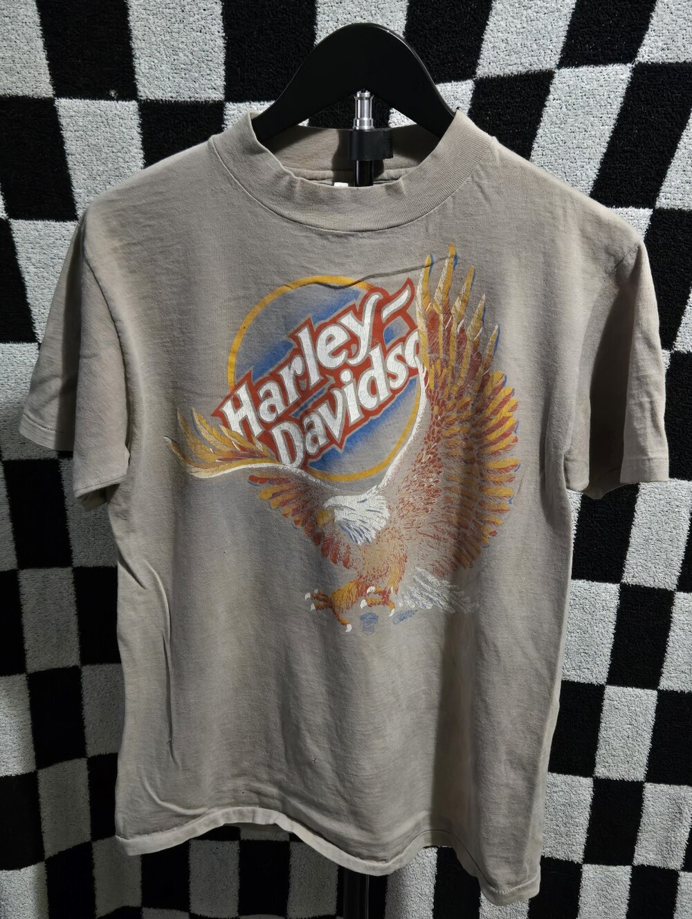 Men's Harley Davidson Rockford, Il Vintage Eagle Shirt Size Medium